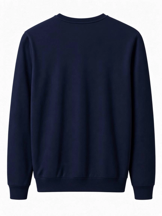 Erkaklar uchun klassik svitshot – 95% paxta, 5% likra, L–3XL
