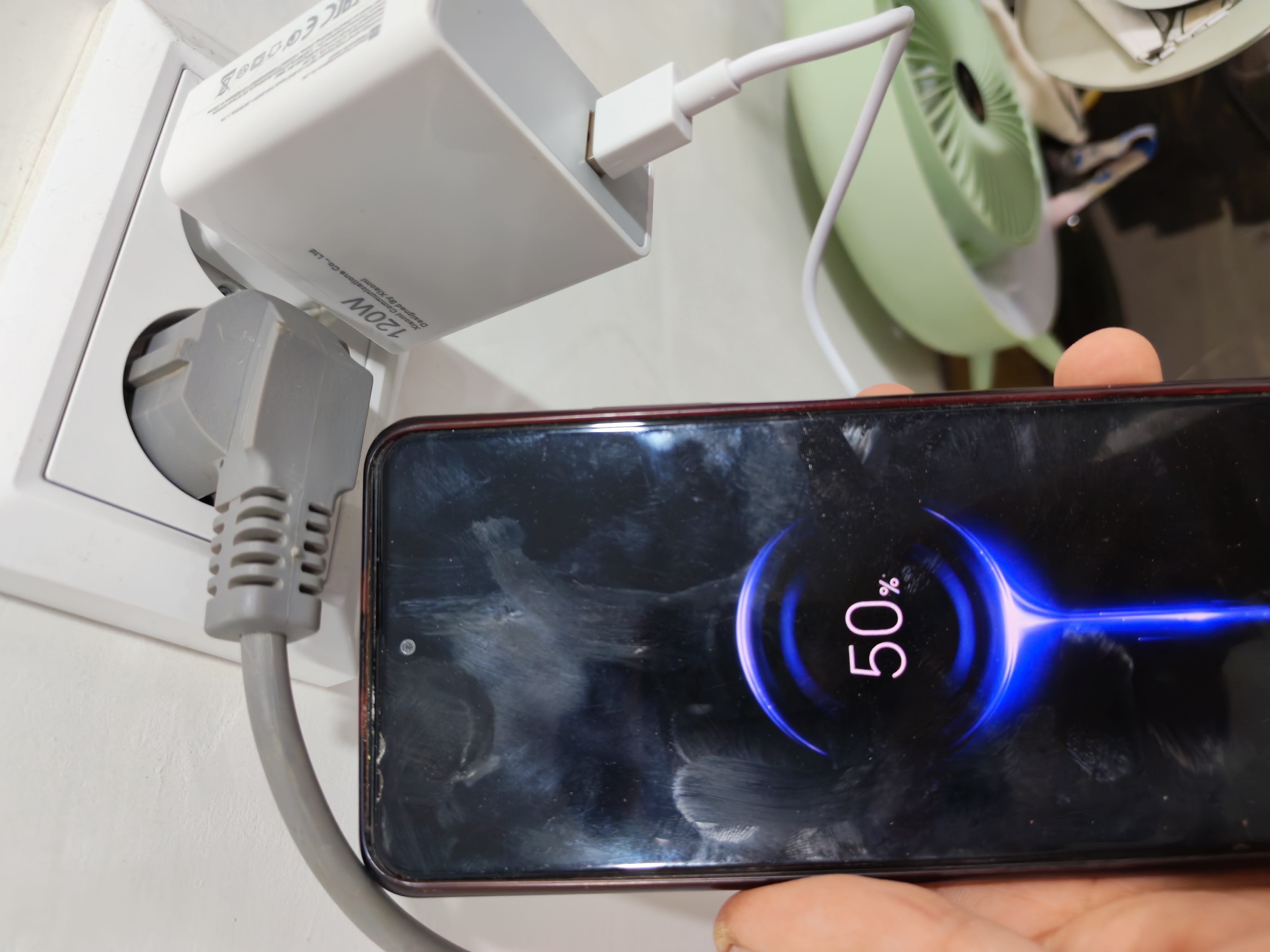 Быстрозарядное устройство для устройств Android, 33 Вт/45 Вт/67 Вт/120 Вт,с кабелем Type-C