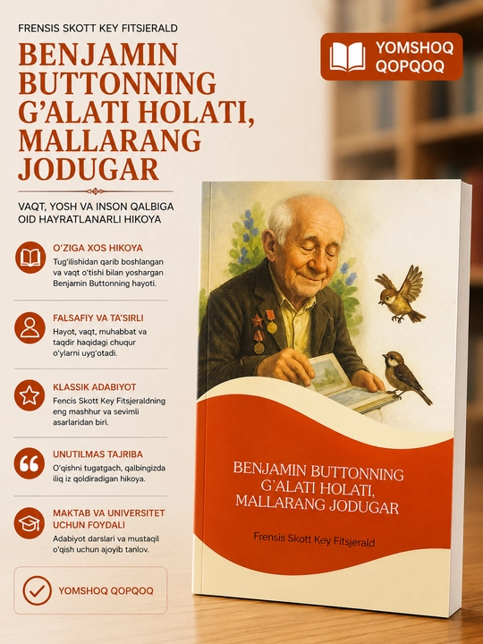 Benjamin Buttnning g‘alati holati, Frensis Skott Key Fitsjerald - 