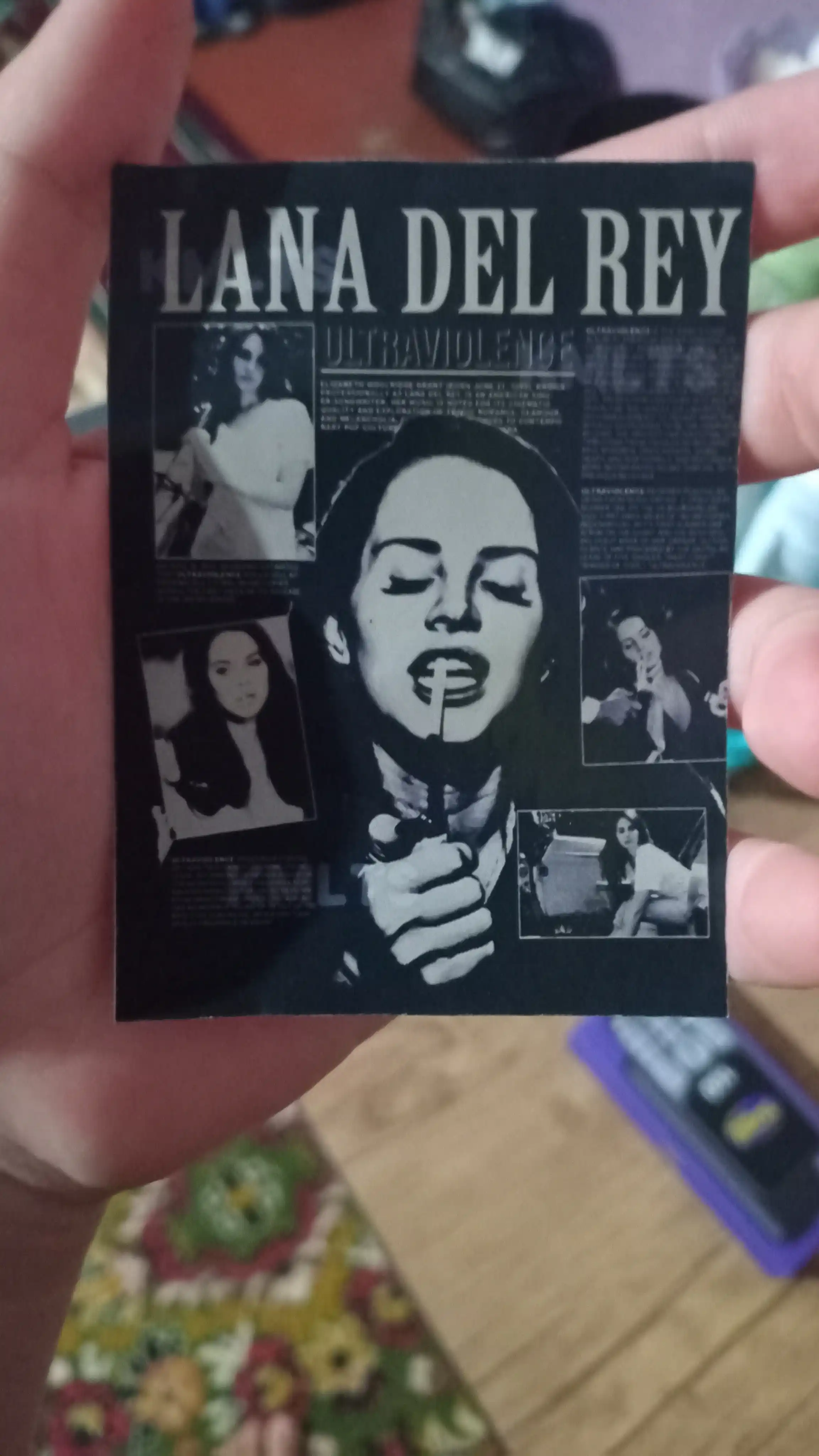 Billy Eilish, Lana Del Rey mini posteri, stiker