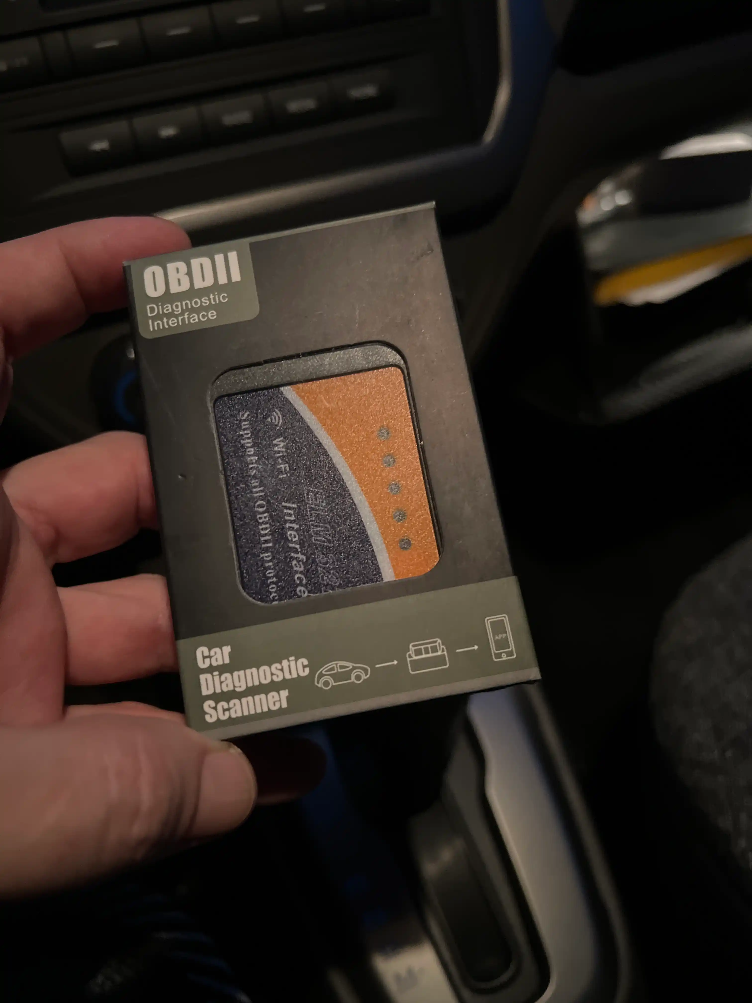 ELM 327 Wi-Fi v1.5 avtoskaneri, PIC18F25K80 chipli OBD2, iPhone/iOS, Android, Windows