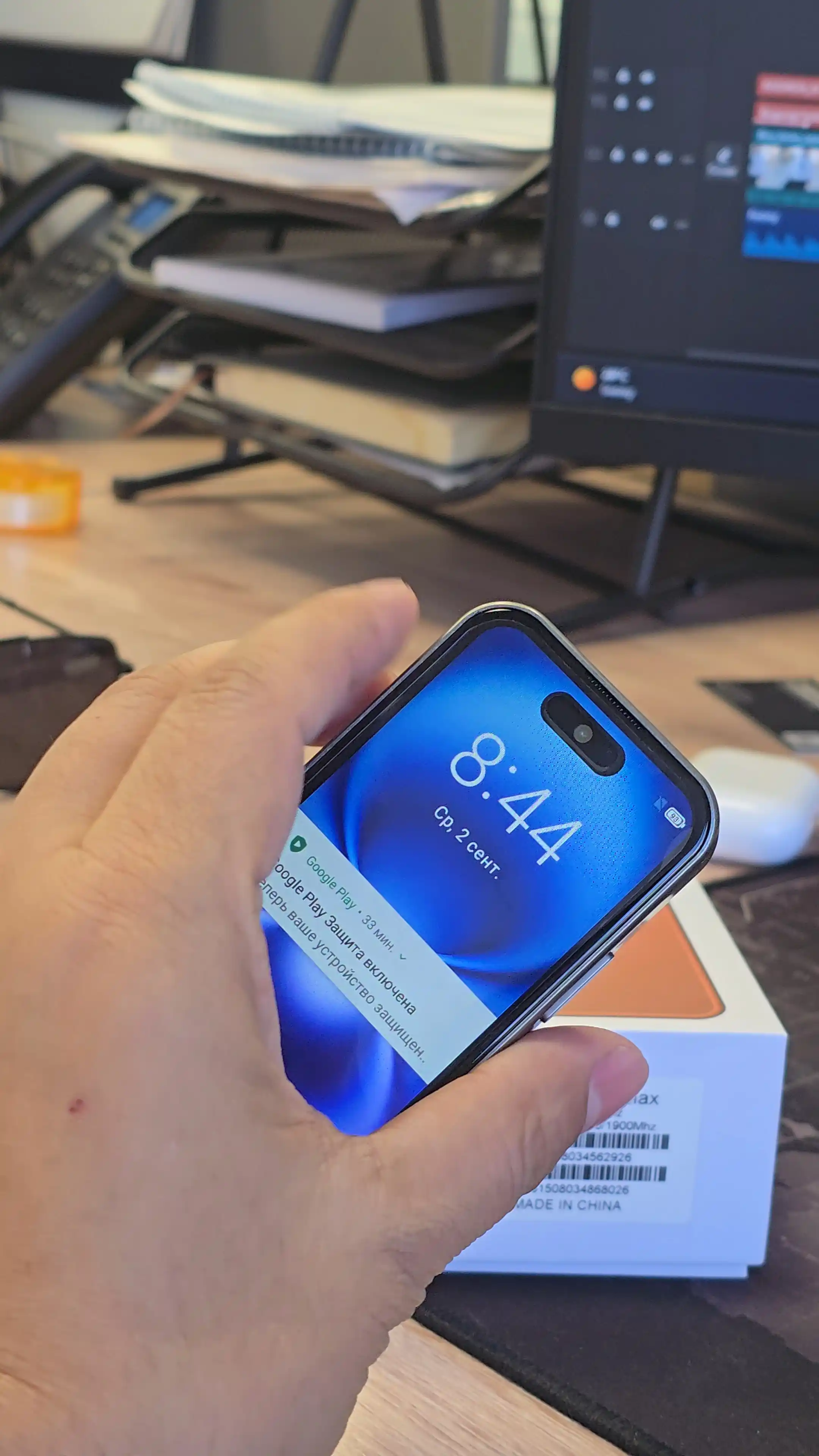 Sensorli smartfon, 4,5 dyumli ekran, kichik bolalar uchun mini-telefon, Android 2/16 GB