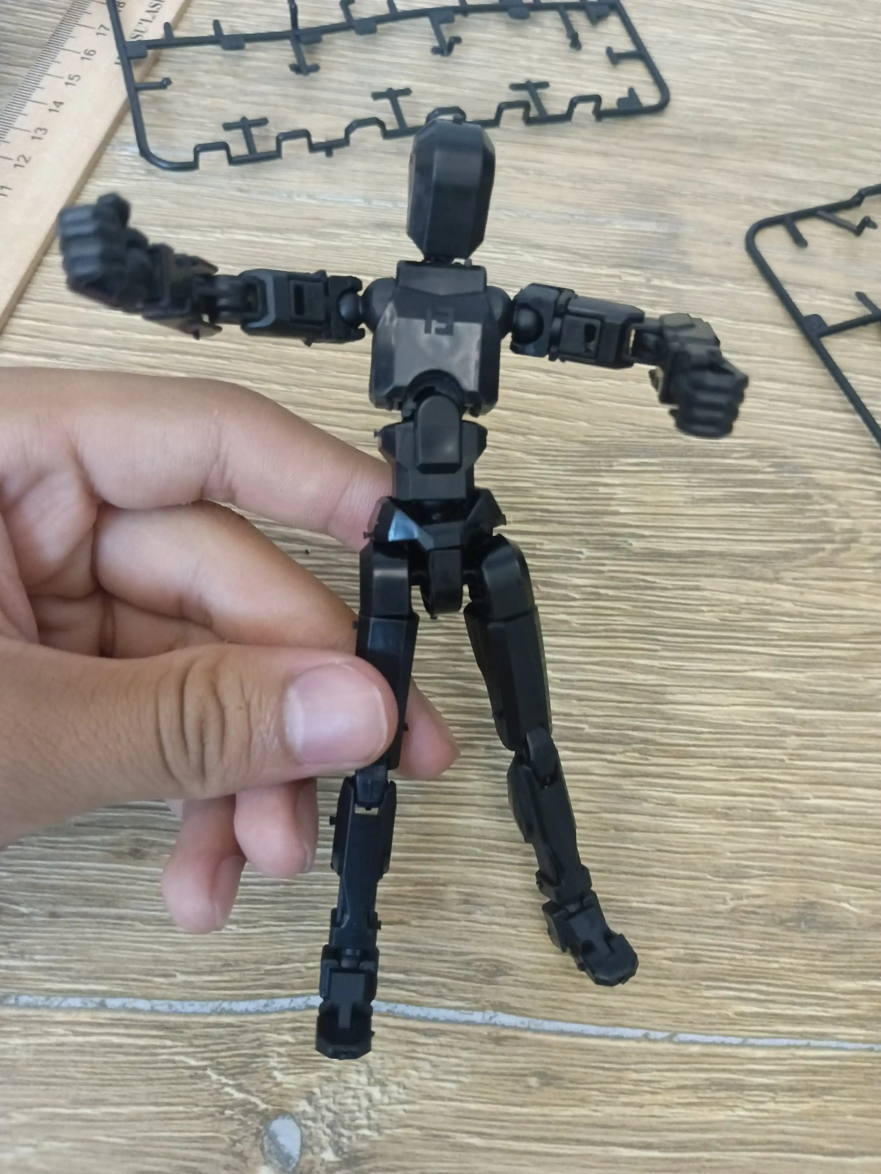3D конструктор робот — магнитная игрушка, 6 цветов, сборная интерактивная модель