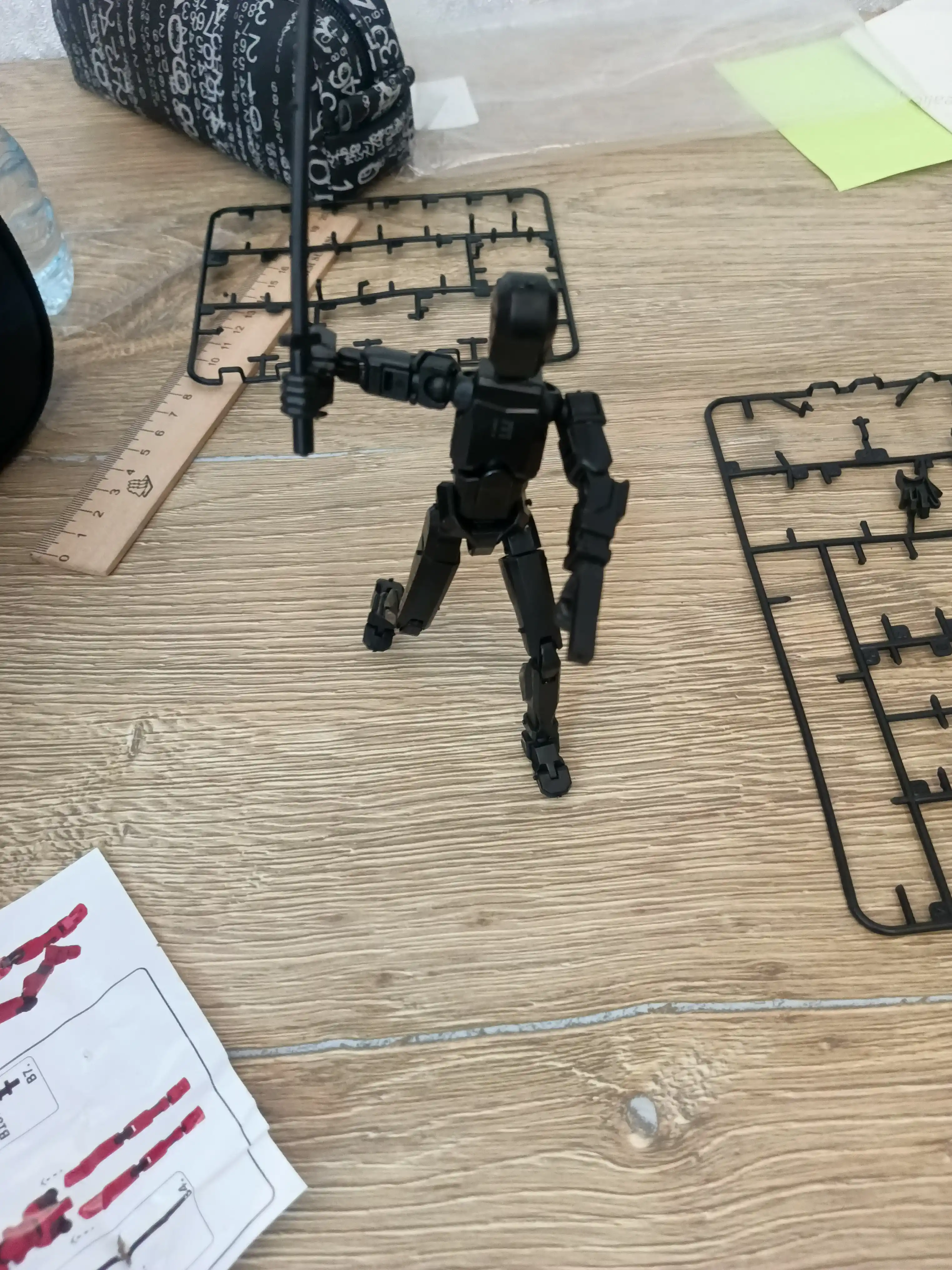 3D конструктор робот — магнитная игрушка, 6 цветов, сборная интерактивная модель
