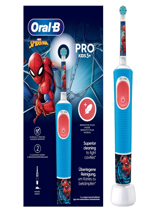 Oral-B Vitality Kids Spiderman elektr tish cho‘tkasi D103.413.2K - 