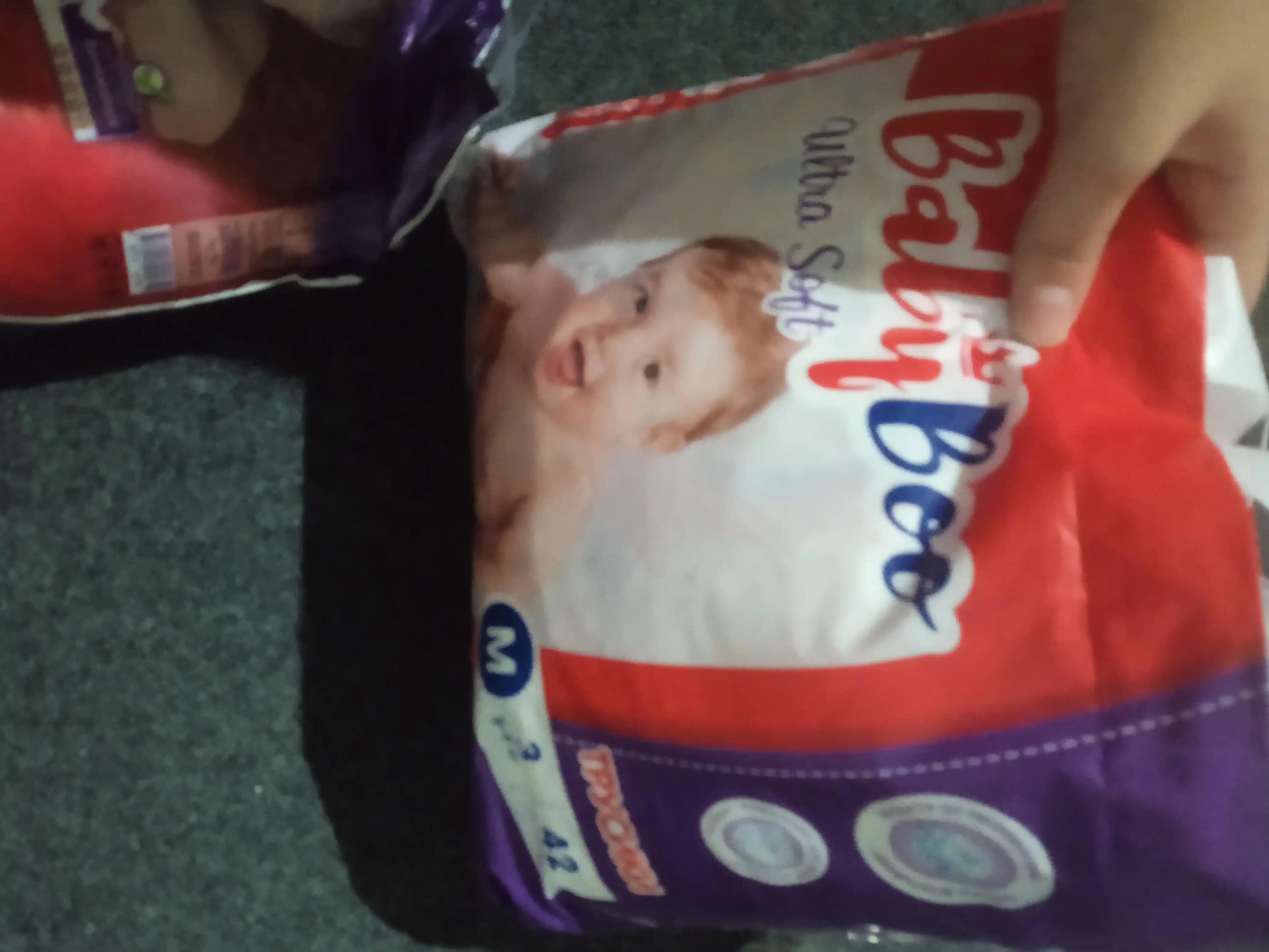 Bolalar trusik tagliklari BabyBoo UltraSoft №3, 5-9 kg, 42 ta dona