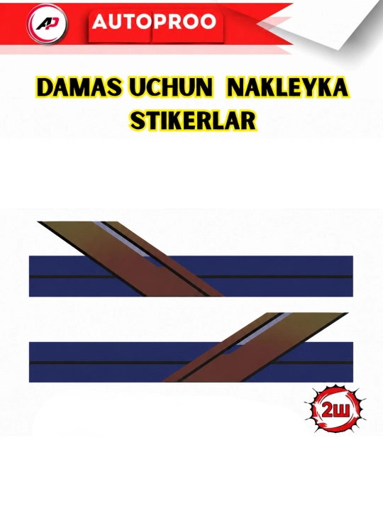 Damas nakleyka uchun vinil stikerlar salon uchun stiker