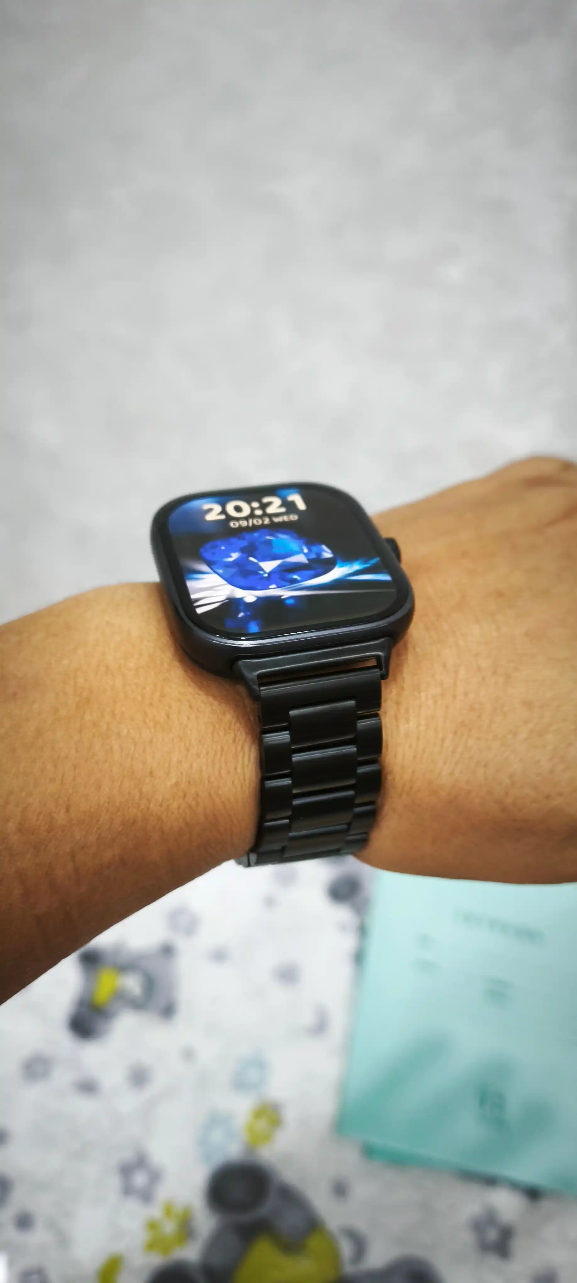 Xiaomi Mi Band 8/9/10 Pro va Redmi Watch 4/5/6 Redmi Watch 5 eSIM uchun uchun metall tasma