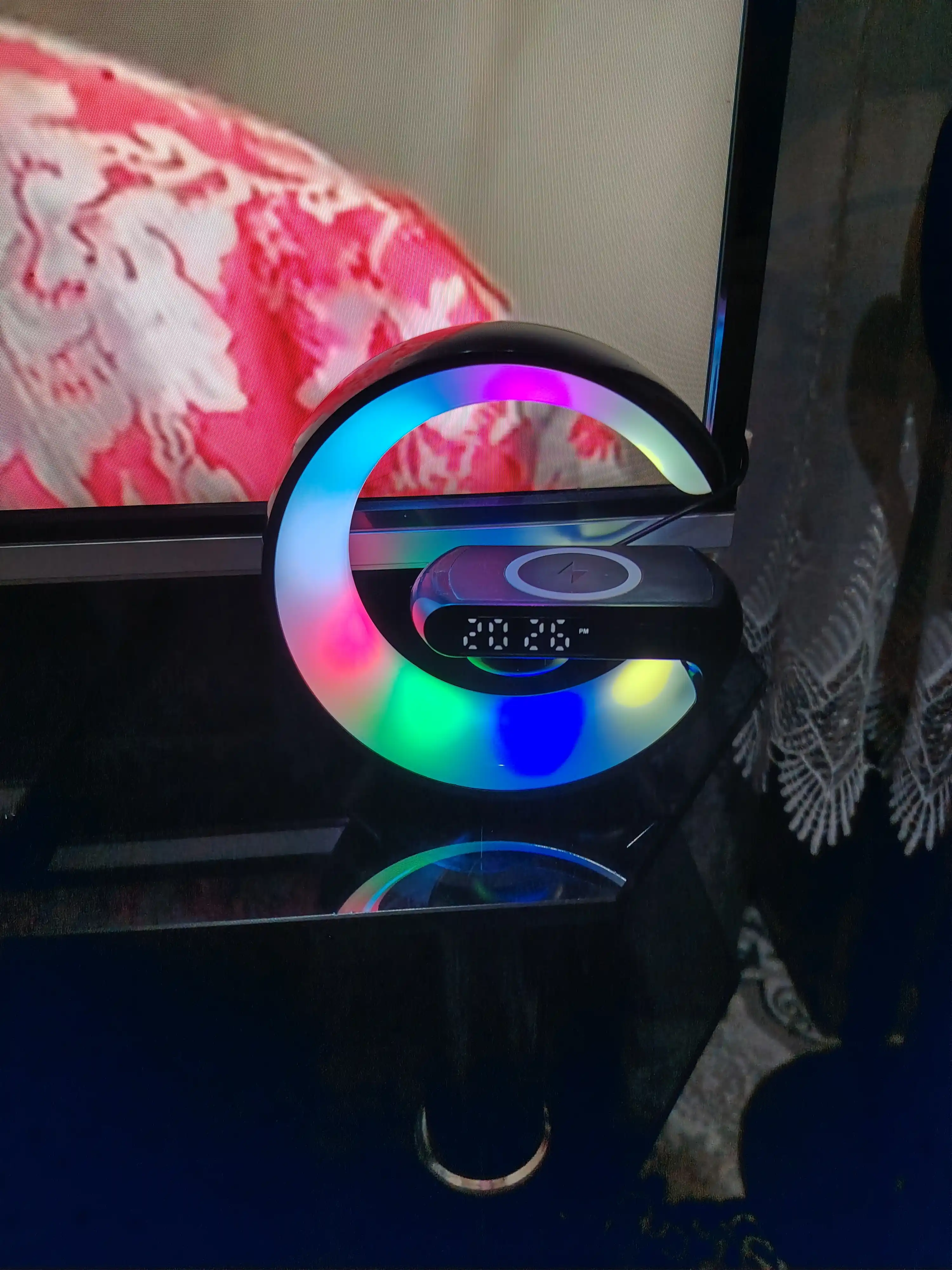Мульти колонка, смарт колонка, будильник, 7-в-1 многофункциональная Bluetooth колонка