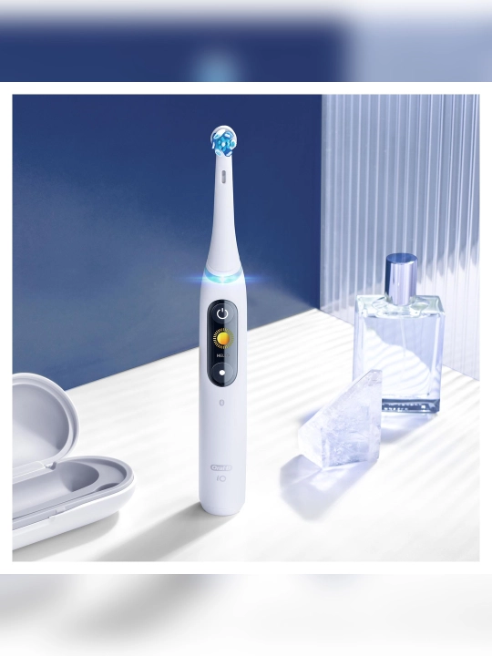 Oral-B iO Ultimate Clean White tish cho‘tkalari uchun nasadka, 2 dona
