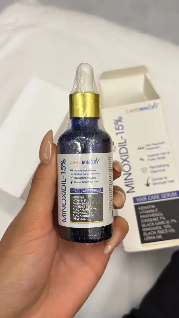 Minoksidil, Minoxidil 15% – soch va soqol o‘stirish uchun svirtka