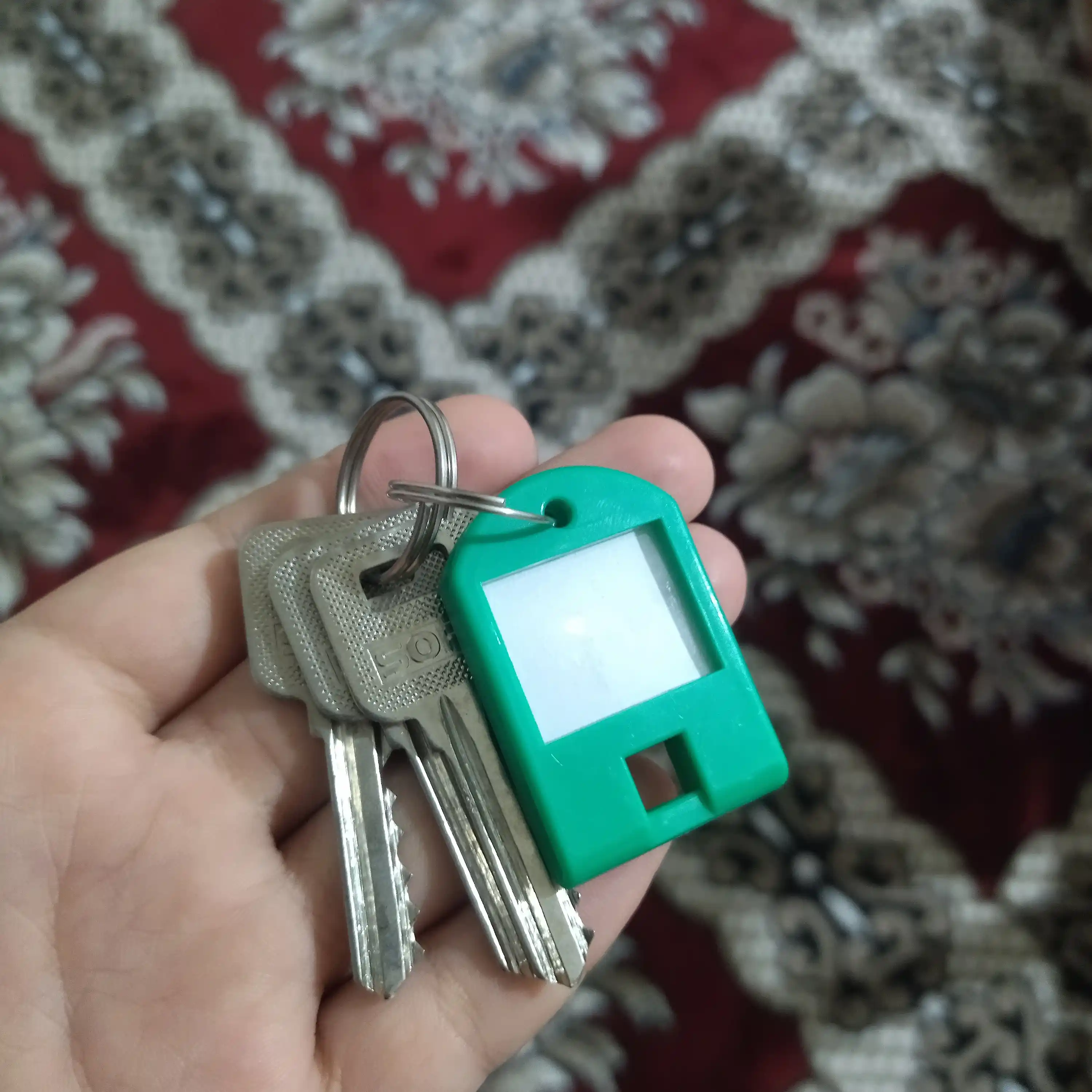 Брелок пластиковый бирка для ключей, набор 1, 10, 25, 50 шт