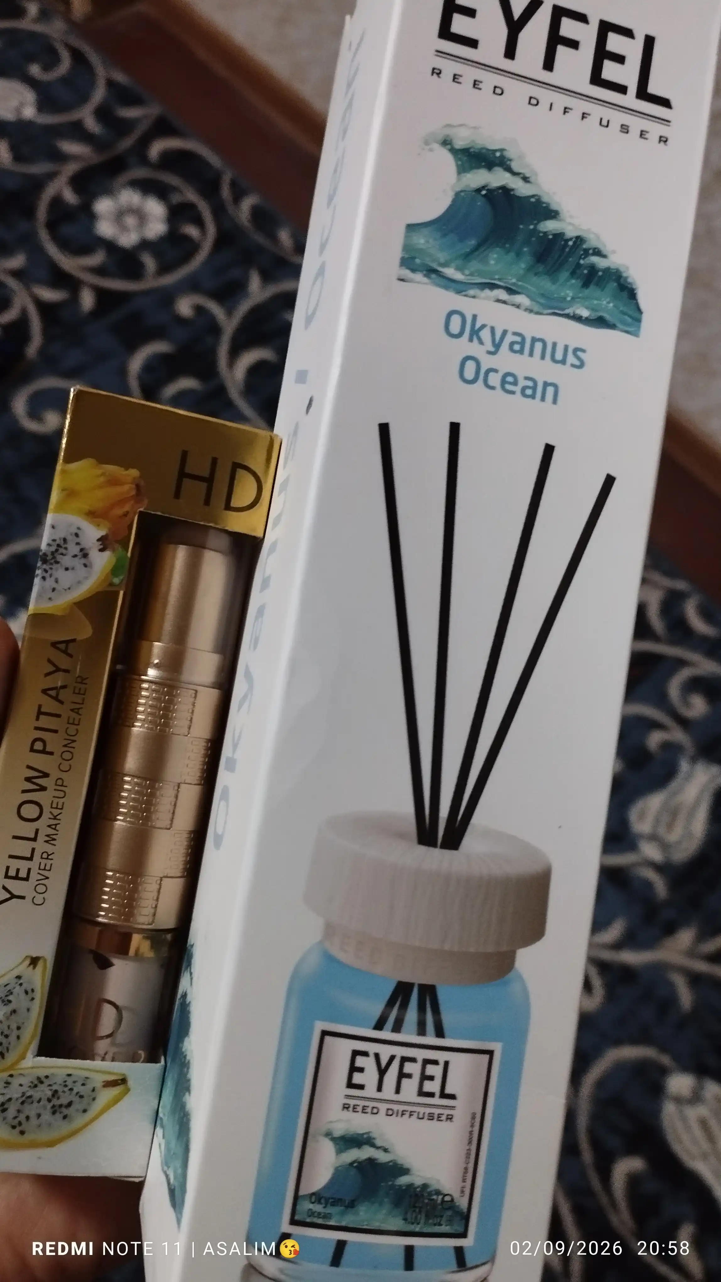 Uy, ofisda yoqimli muhit yaratish uchun xushbo‘ylantirgich Eyfel aromadiffuzori, 55-120 ml