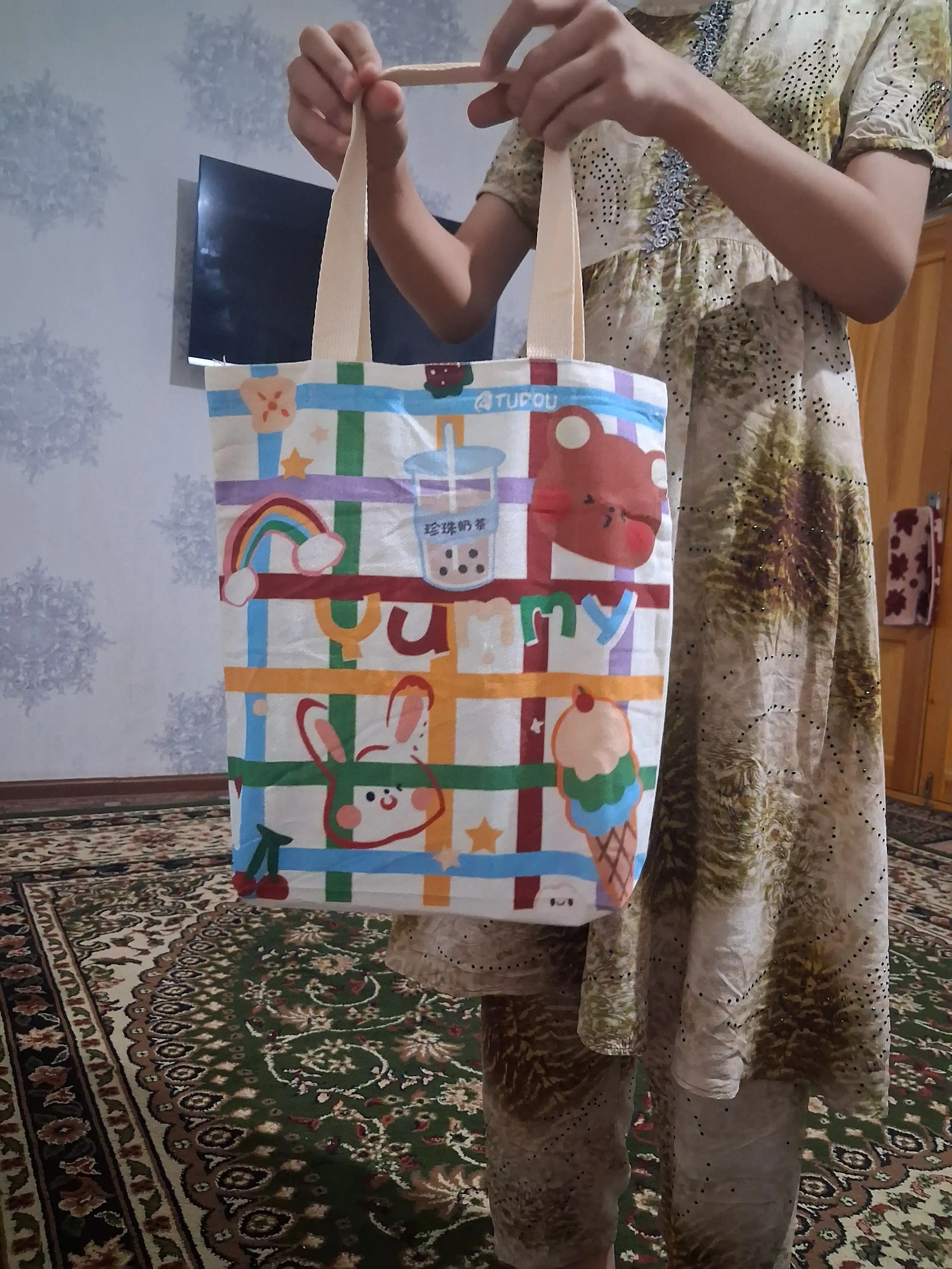 Ayollarning kundalik shopper sumkasi, yelka ustida, 31 * 29 sm