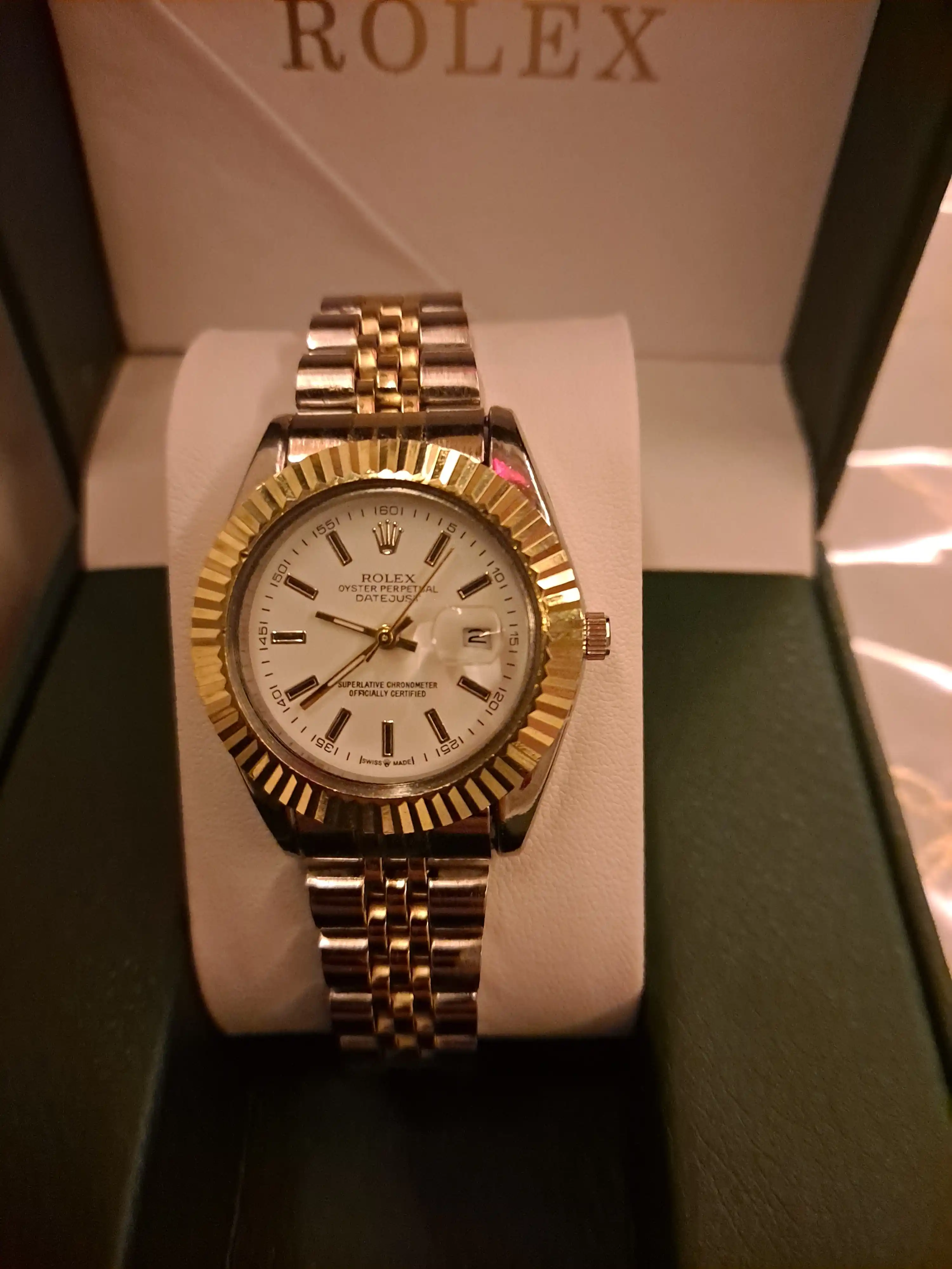Ayollar qo'l soati Rolex, har qanday uslub uchun, soat - quti - sumka - hujjat va vip kart