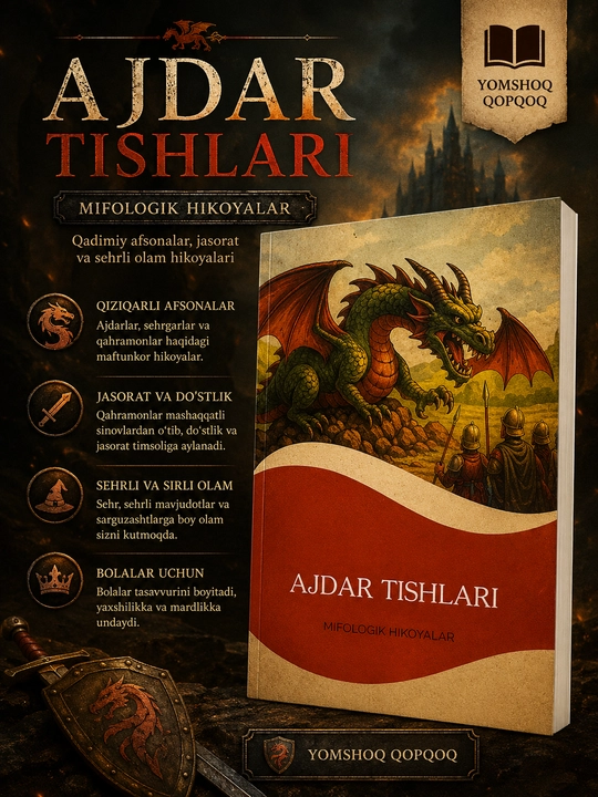 Ajdar tishlari, mifologik hikoyalar - 