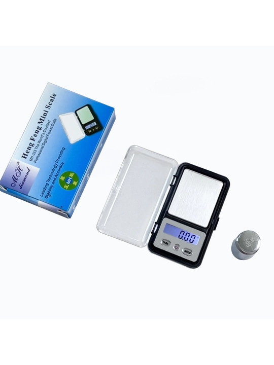 Elektron zargarlik tarozisi, batareykalar bilan, 500 gr