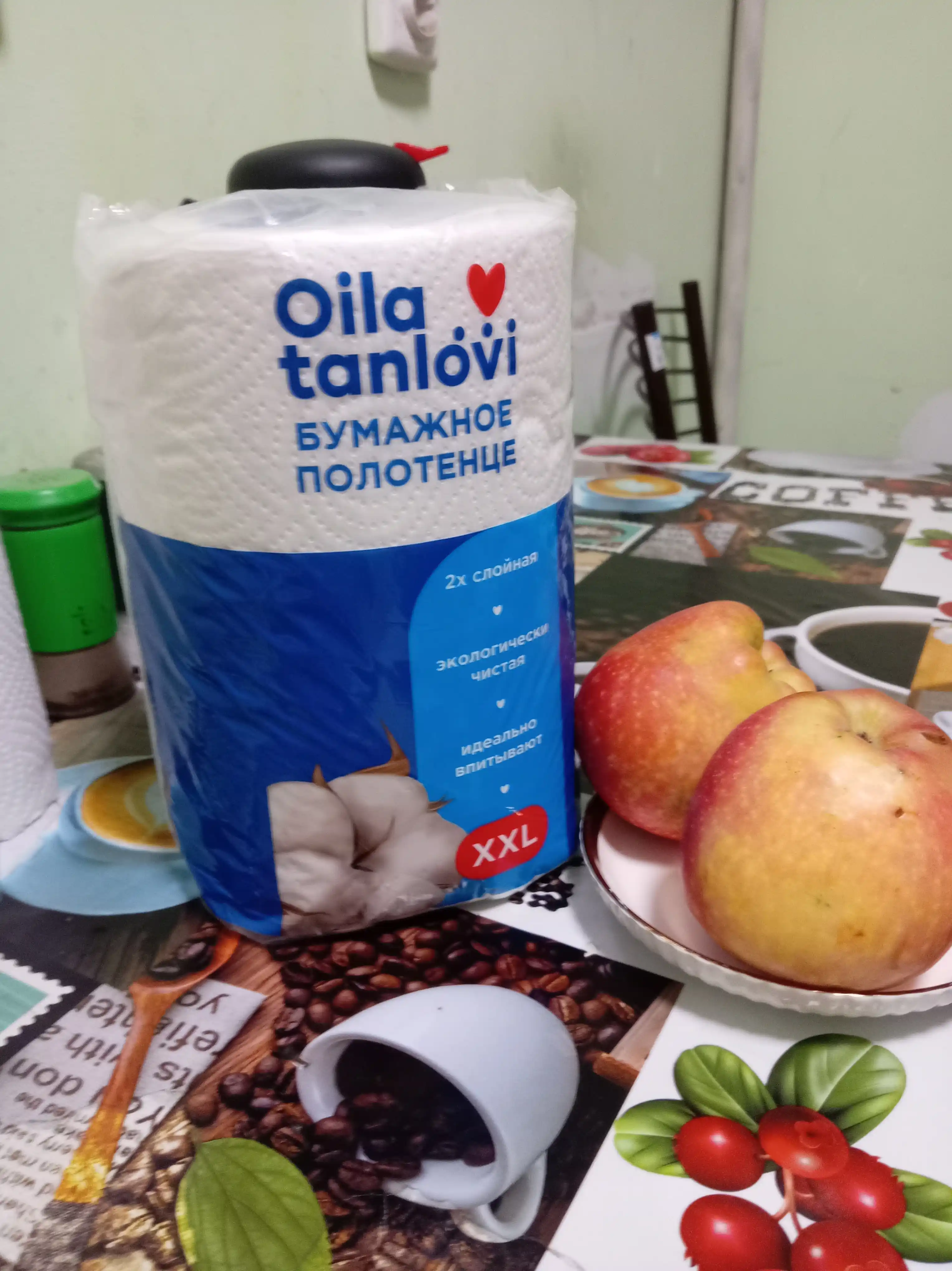 Qogoz sochiq Oila Tanlovi, 2 qavatli, XXL
