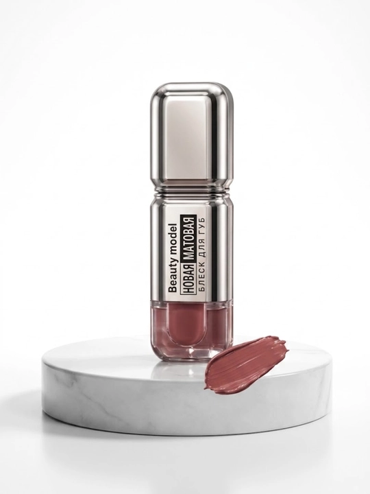 Матовая жидкая помада Beauty Model Matte Lip Gloss, стойкая, оттенки 01–03