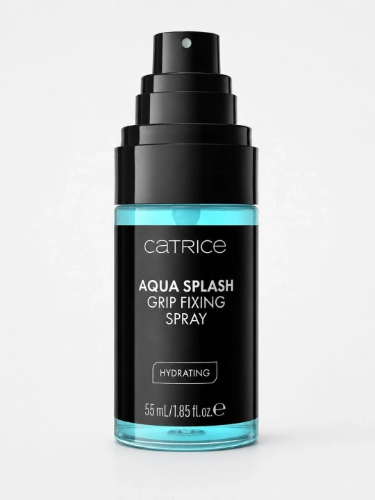 Yuz uchun Catrice AQUA SPLASH GRIP FIXING SPRAY fiksatsiyalovchi spreyi, 55 ml