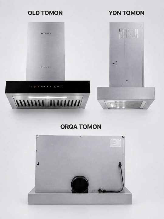IMMER Contrast Inox oshxona dudburoni — 750W