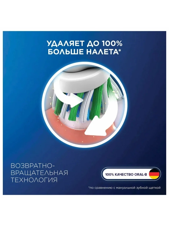 Насадки для электрической зубной щетки Oral-B CrossAction EB50RX, 2 шт