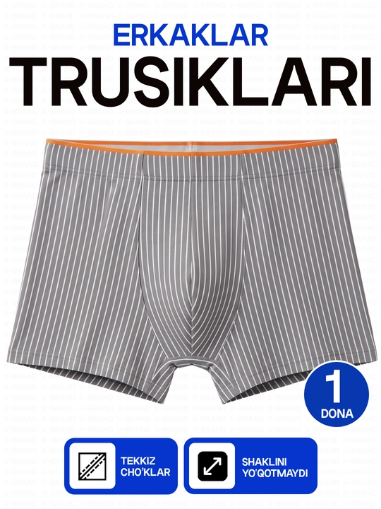 Erkaklar va bolalar trusiklari, kundalik uchun qulay bokserlar - 