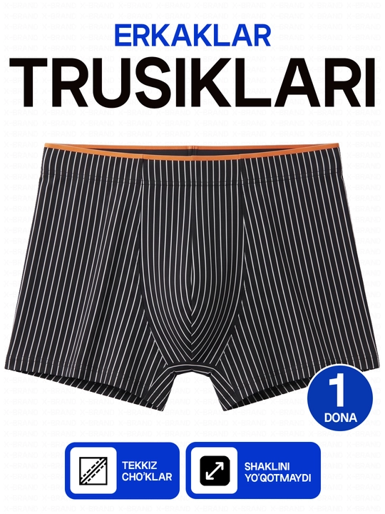 Erkaklar va bolalar trusiklari, kundalik uchun qulay bokserlar - 