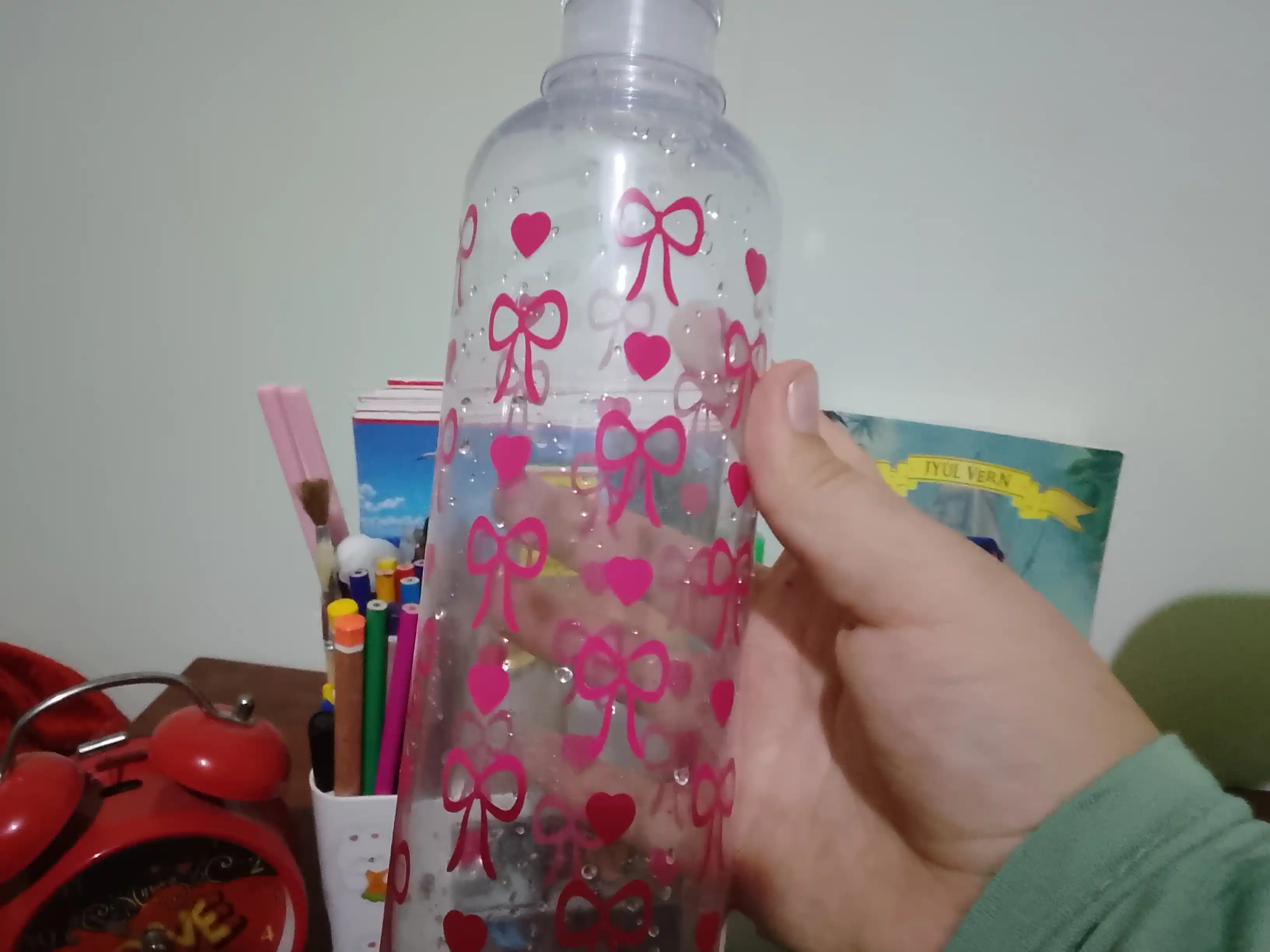 Suv idish,Pinteress, sport va kundalik foydalanish uchun , 500 ml , Prinsessa qizlar uchun