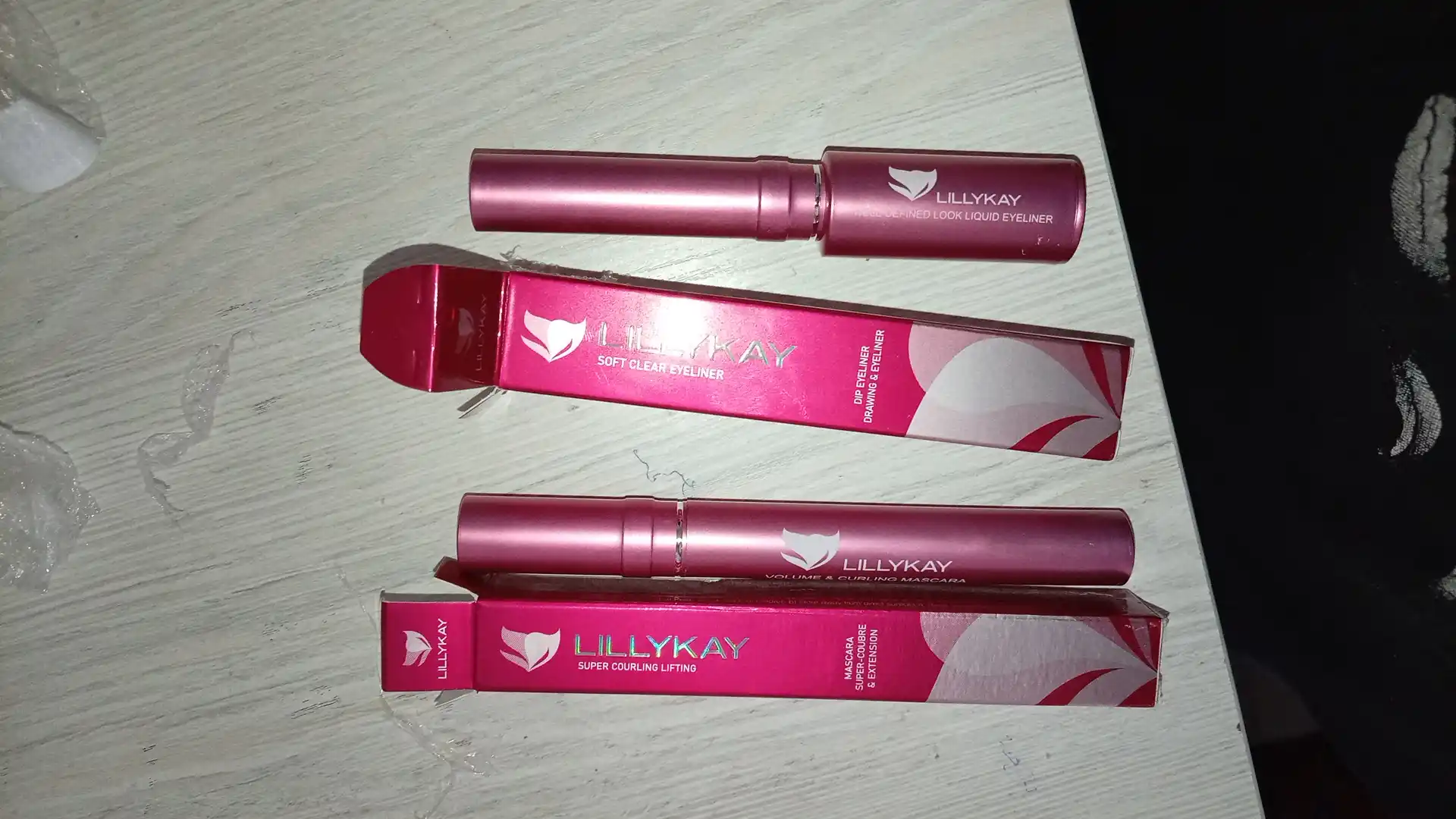 LillyKay Volume & Curling kiprik uchun tush, qora, Koreya