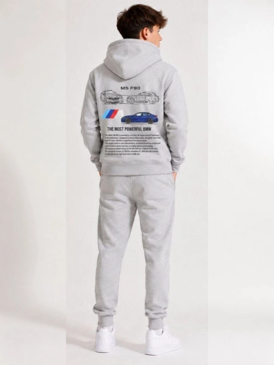 Erkaklar uchun BMW M uslubidagi sport kostyumi ichi junli Komplekt