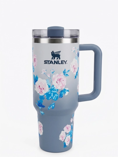 Термокружка Stanley с трубочкой и ручкой для напитков