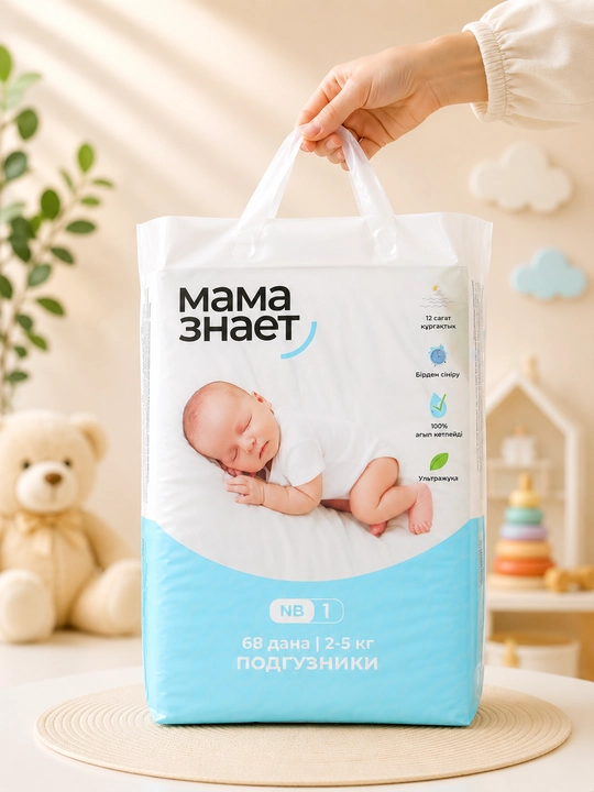 Mama Znayet — bolalar uchun Premium gipoallergen tagliklar