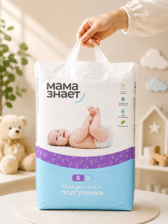 Mama Znayet — bolalar uchun Premium gipoallergen tagliklar