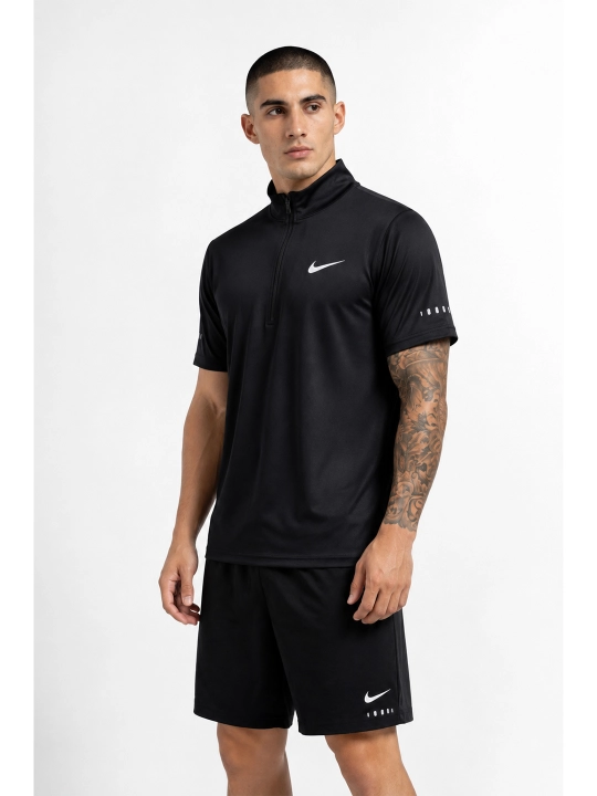 Nike sport futbolkasi — yengil, tez quriydi, nafas oladi, 100% poliester - 