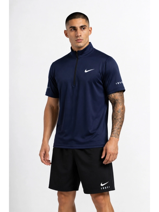 Nike sport futbolkasi — yengil, tez quriydi, nafas oladi, 100% poliester - 