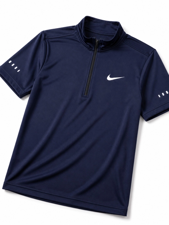 Футболка Nike для тренировок — лёгкая, быстросохнущая, 100% полиэстер, дышащая