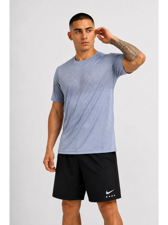 Nike sport futbolkasi — yengil, tez quriydi, nafas oladi, 100% poliester - 