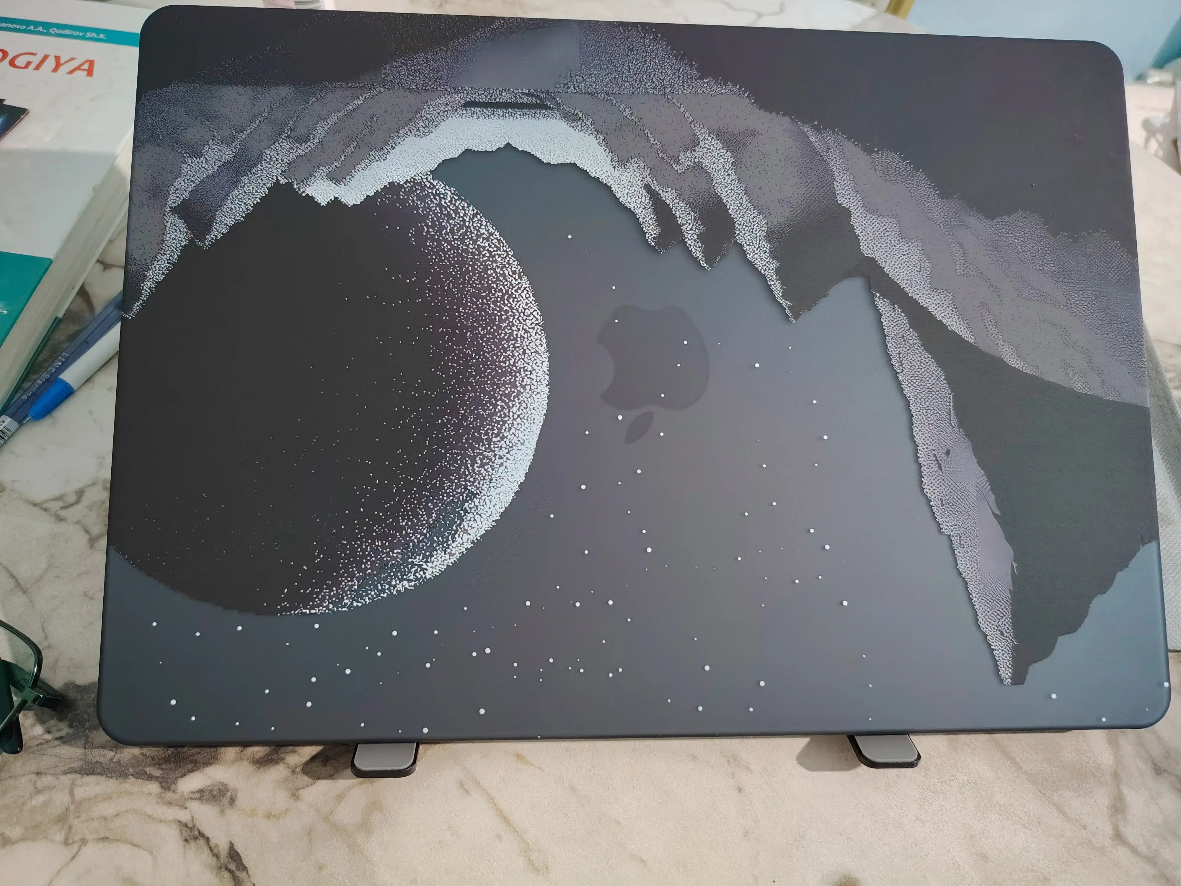 Чехол для Macbook Air/Pro 13/13.6/14/15/16, M1/M2/M3,матовый