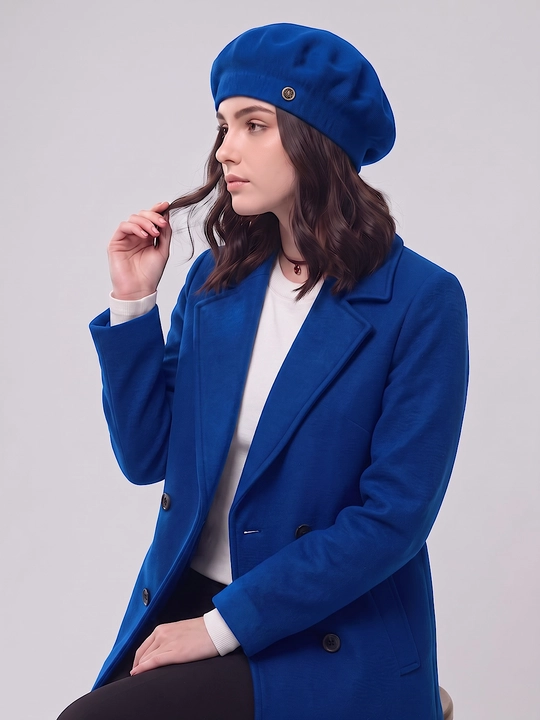 Ayollar uchun beretka, klassik to'qilgan beret va shapka Boni SNOWL