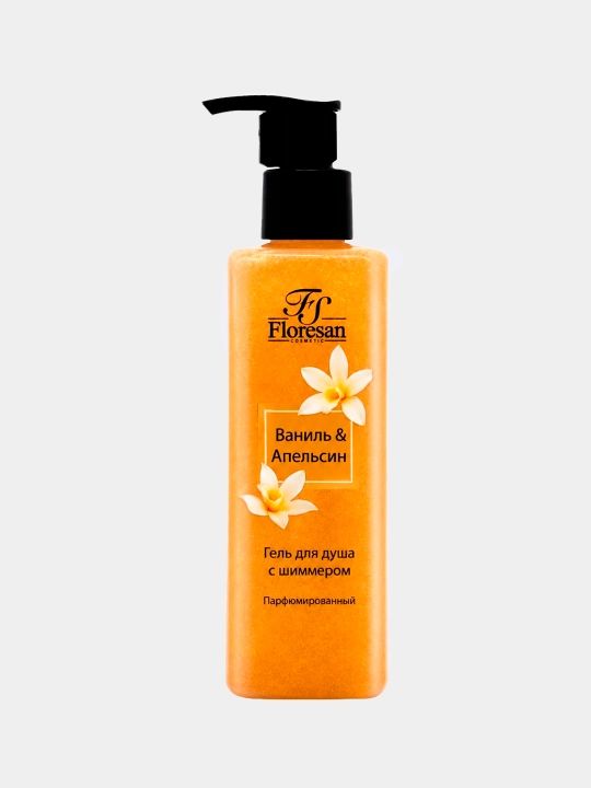 "Body Glow" dush uchun parvarishlash geli, shimmer bilan xushbo‘y, namlantiruvchi, 250 ml - 