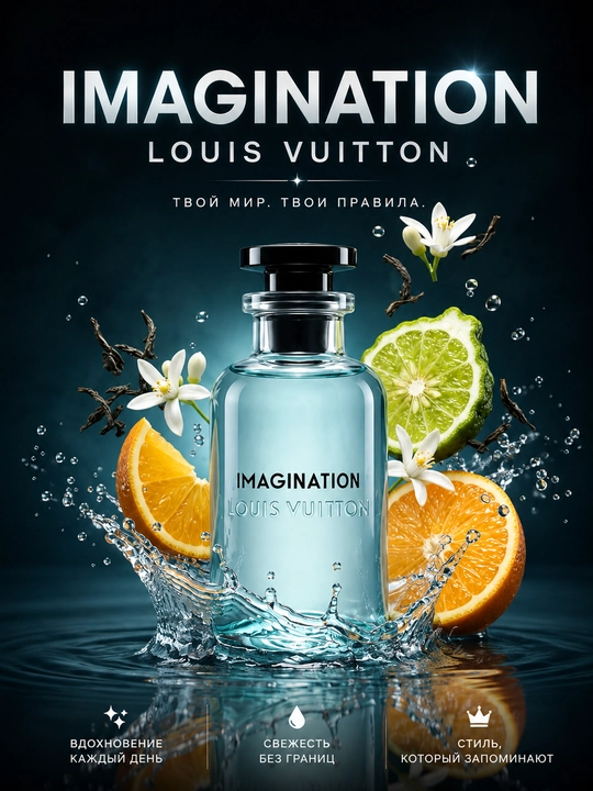 LV Imagination Symphony Afternoon Swim Pacific Chill цитрус цветы фрукты дерево