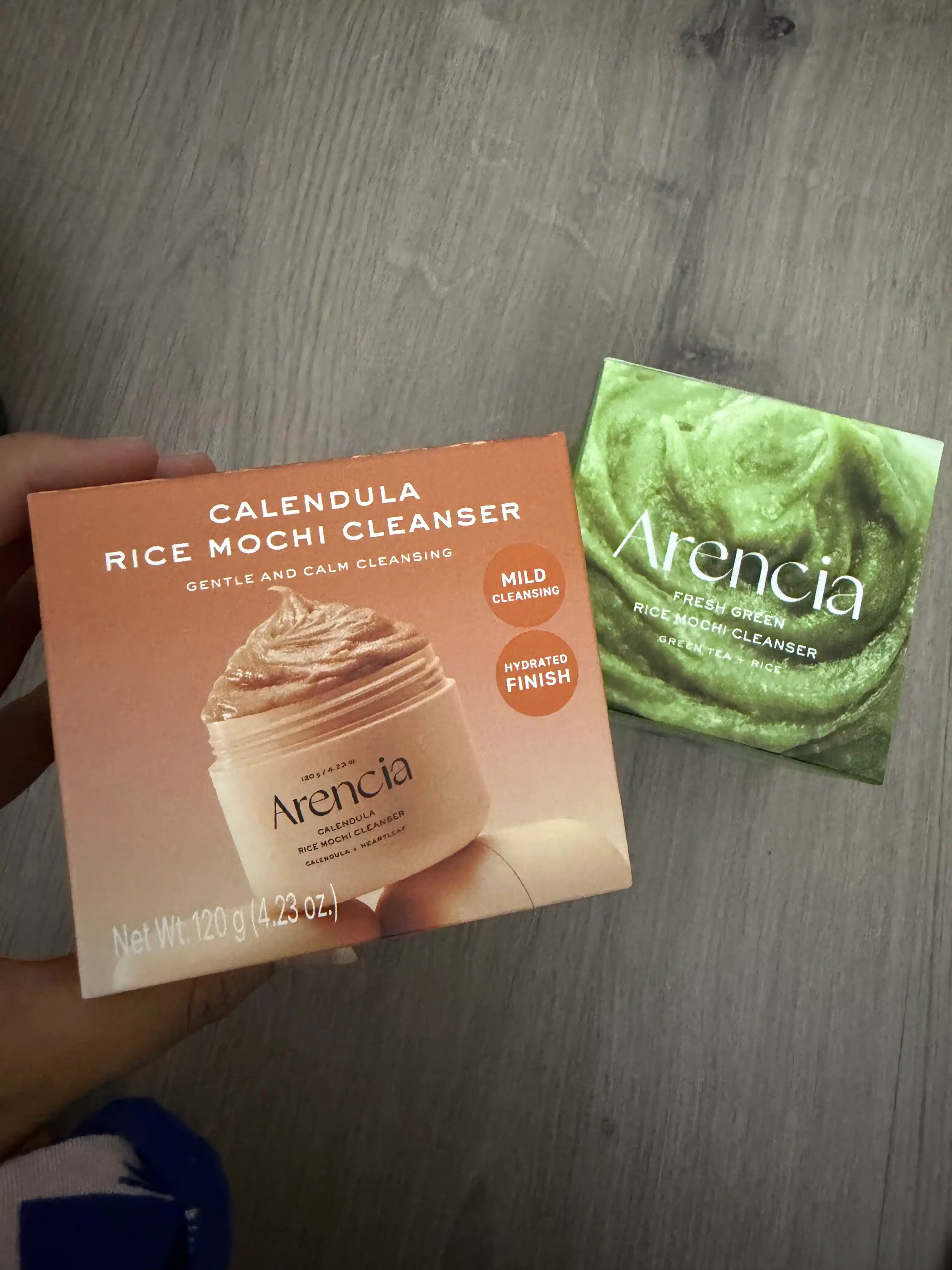 Пенка для умывания и глубокого очищения лица Arencia Rice Mochi Cleanser, пенка-моти, 120г