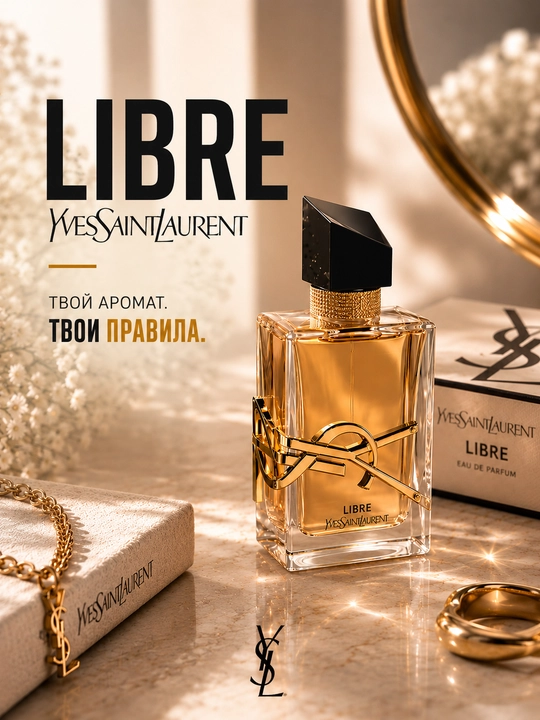 Libre YSL женские духи, Лаванда, Мандарин, Тубероза, парфюм, стойкие, парфюмерная вода - 