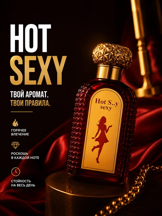 Женские духи Hot Sexy грейпфрут жасмин ваниль мускус парфюм стойкие - 
