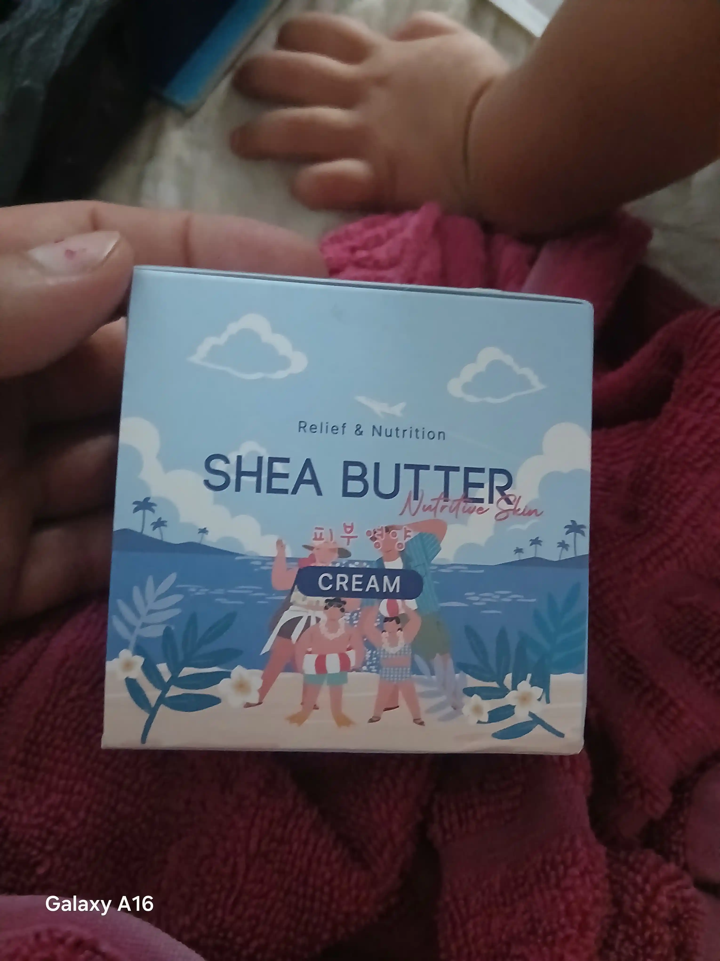 SHEA BUTTER RELIEF & NUTRITION namlantiruvchi, tetiklashtiruvchi kremi, 100 ml