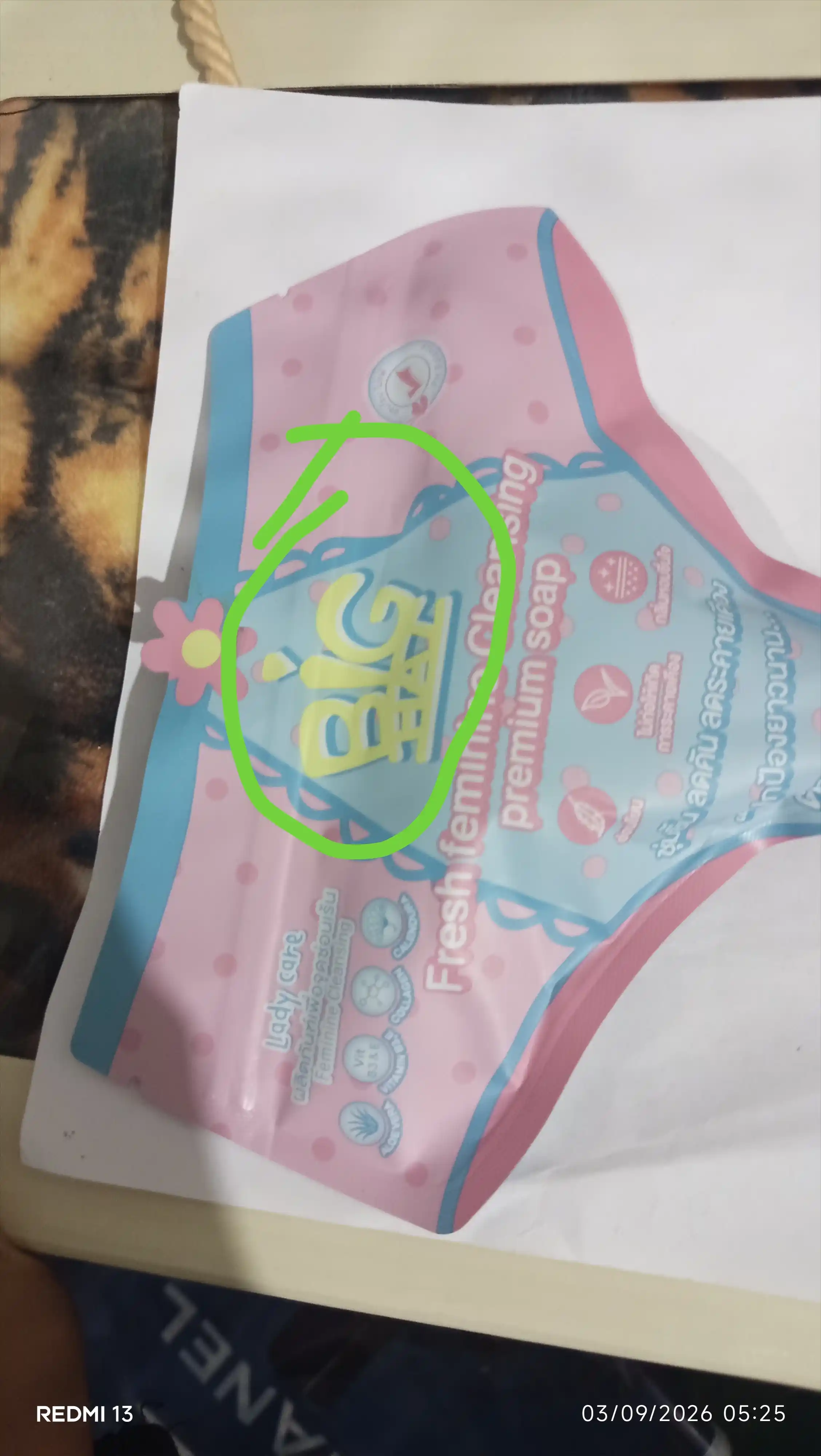 Intim gigiyena sovuni ayollar va qizlar uchun -ISW Fresh Feminine Cleansing Soap