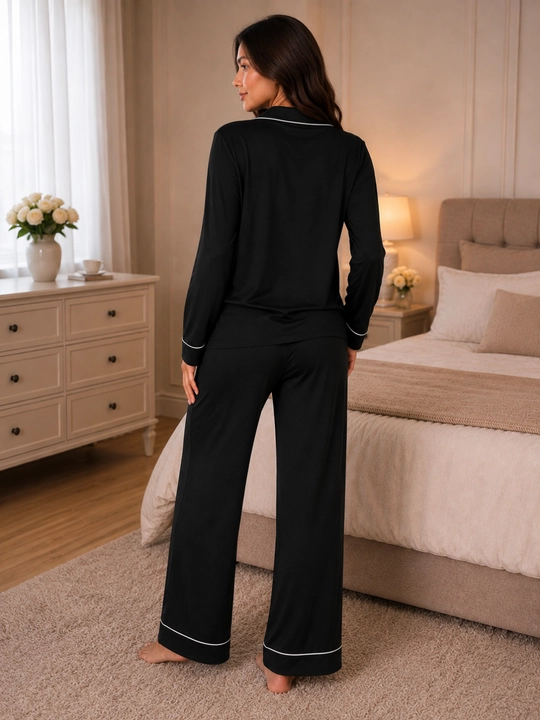 Ayollar pijamasi 2 qismli, uy kiyimi to'plami, yumshoq mato, nafas oluvchi, L-XXXL