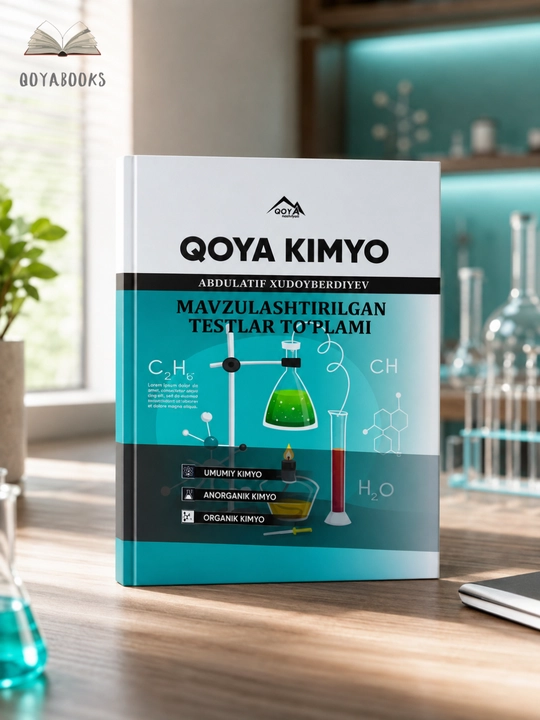 Qoya Kimyo: Mavzulashtirilgan testlar to‘plami — Abdulatif Xudoyberdiyev - 