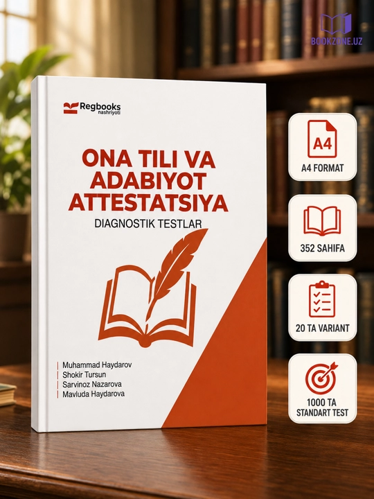 Ona tili va adabiyot attestatsiya — 20 variantli diagnostik testlar - 